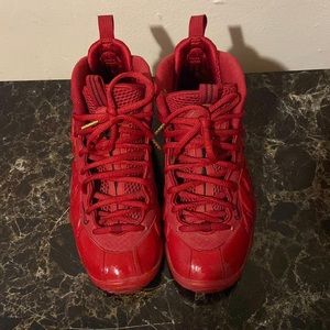 Nike air foamposite pro GYM RED